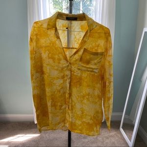 CAARA Buttondown Shirt/ Swim Coverup